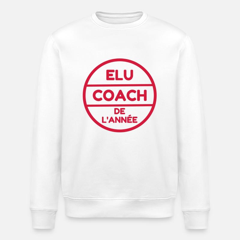 Coach / Coaching / Trainer / Sport - Stanley/Stella Unisex Bio-Sweatshirt ROLLER - Weiß