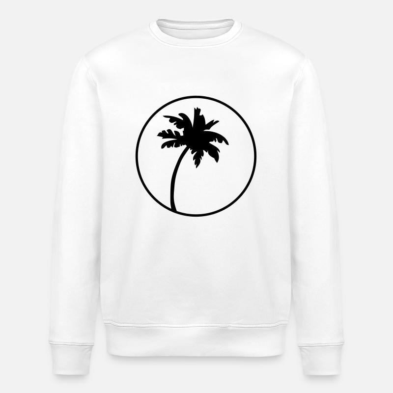 palme - Stanley/Stella Unisex Bio-Sweatshirt ROLLER - Weiß