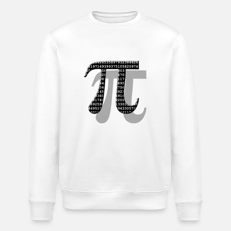 Pi-Nummer - Math - Stanley/Stella Unisex Bio-Sweatshirt ROLLER - Weiß