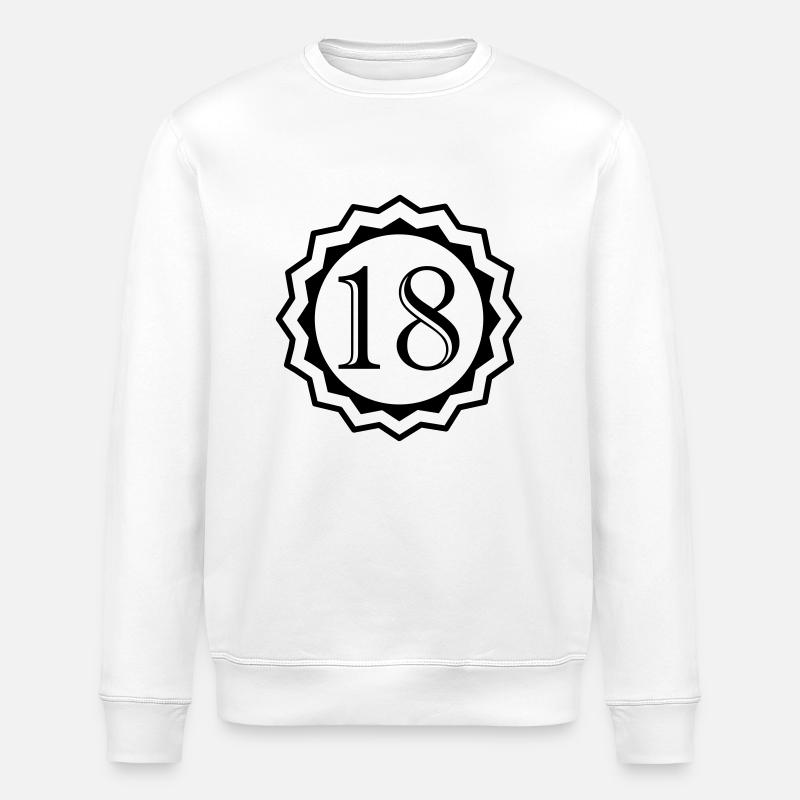 18 - Sweat bio ROLLER Stanley/Stella Unisexe - blanc