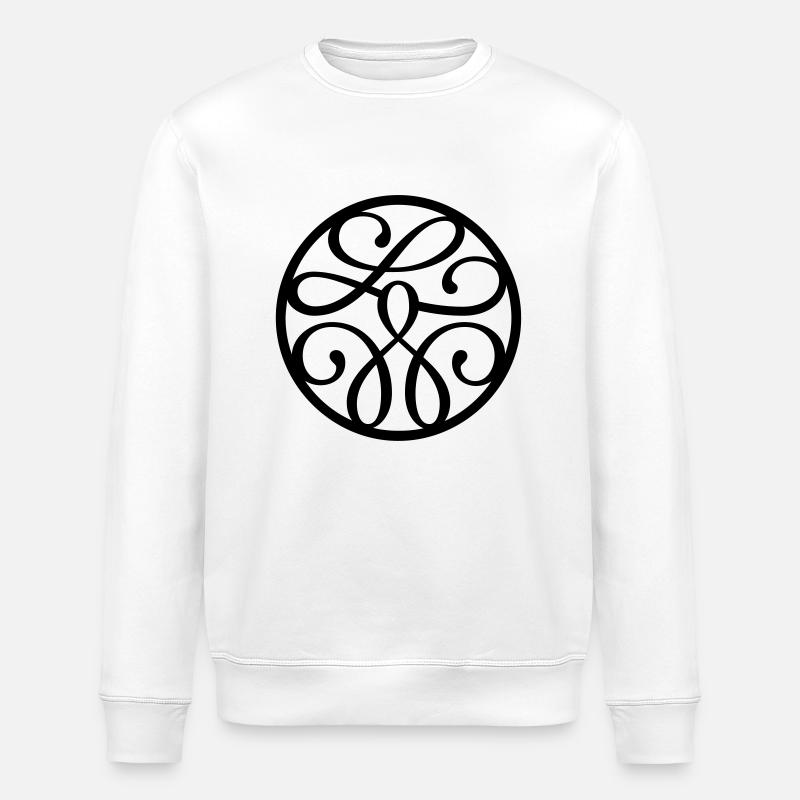 template - Stanley/Stella ROLLER Unisex Organic Sweatshirt - white
