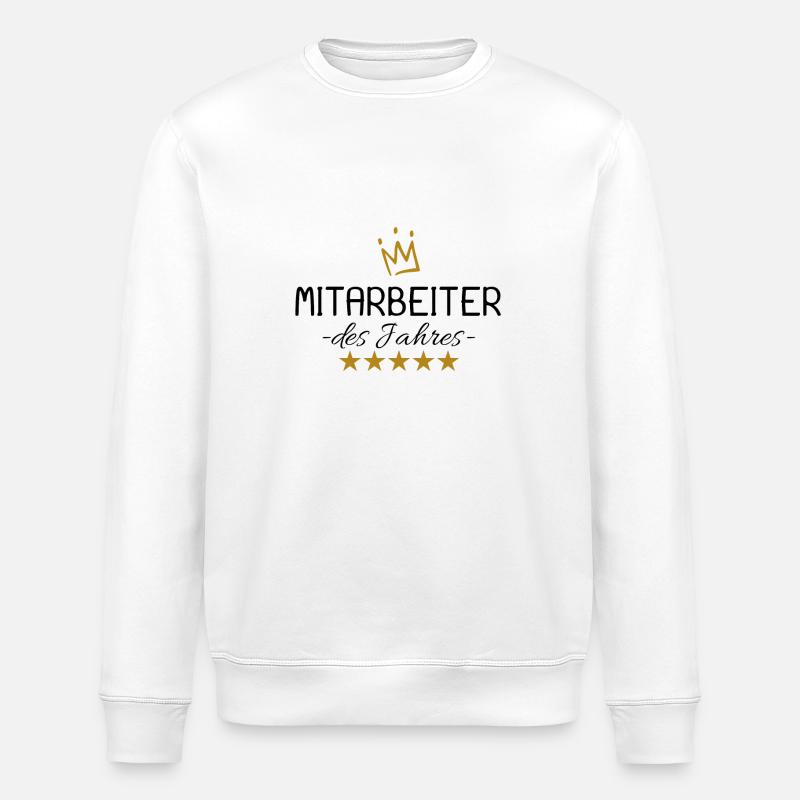 Mitarbeiter des Jahres - Stanley/Stella Unisex Bio-Sweatshirt ROLLER - Weiß