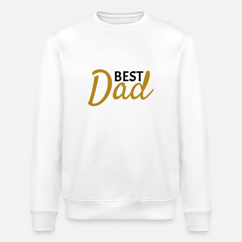 Meilleur papa - Sweat bio ROLLER Stanley/Stella Unisexe - blanc