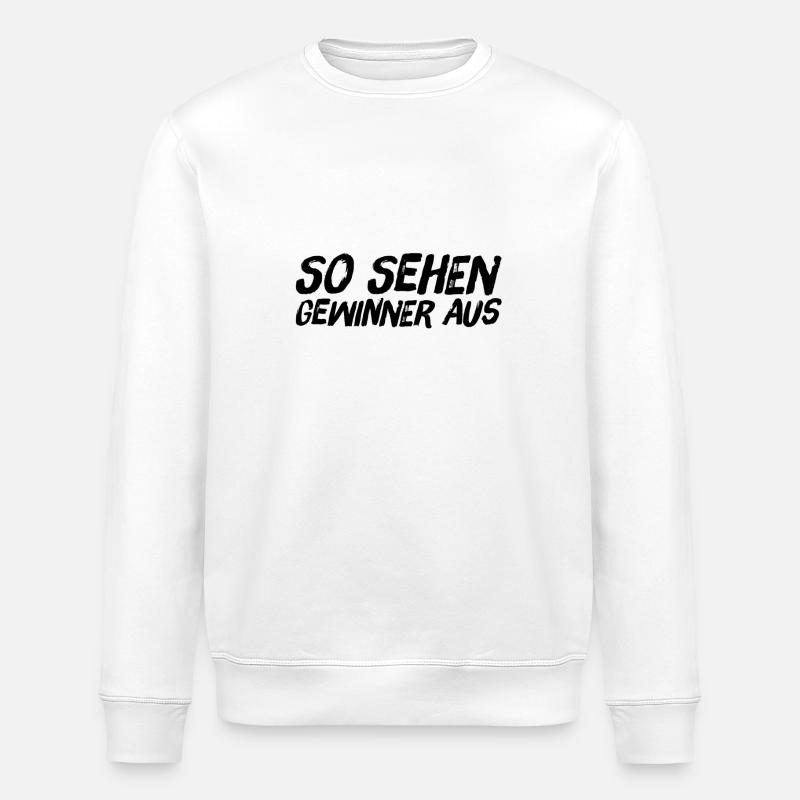 wir sind die Gewinner - Stanley/Stella Unisex Bio-Sweatshirt ROLLER - Weiß