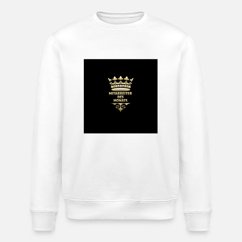 Mitarbeiter des Monats - Stanley/Stella Unisex Bio-Sweatshirt ROLLER - Weiß