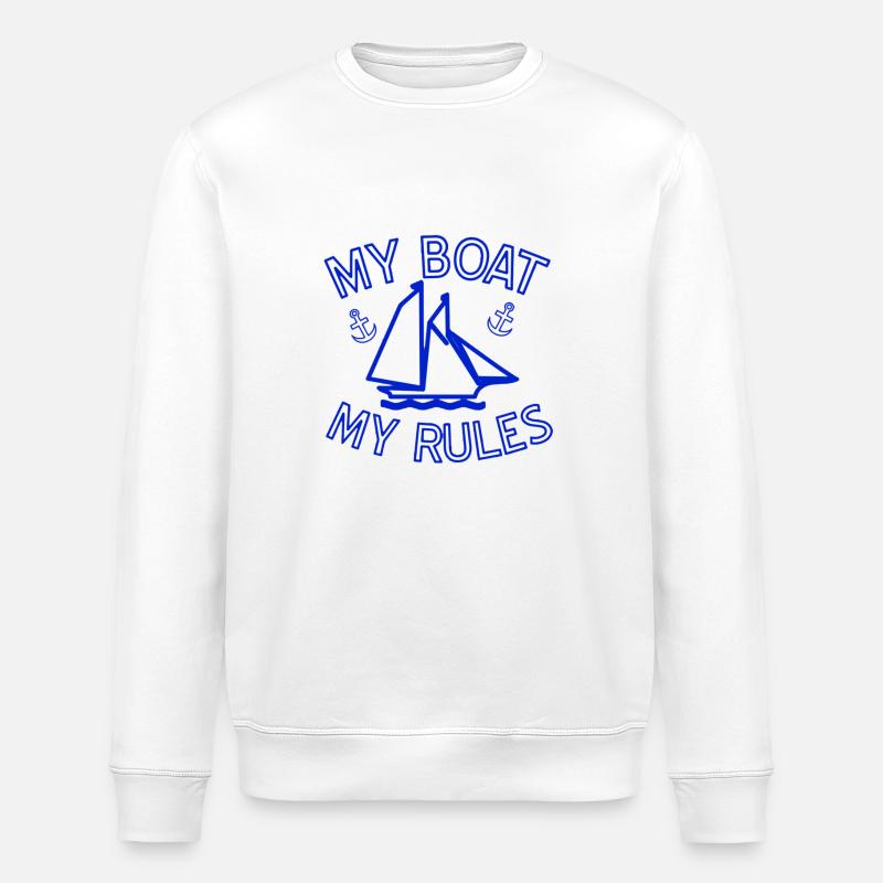 Bateau - Sweat bio ROLLER Stanley/Stella Unisexe - blanc