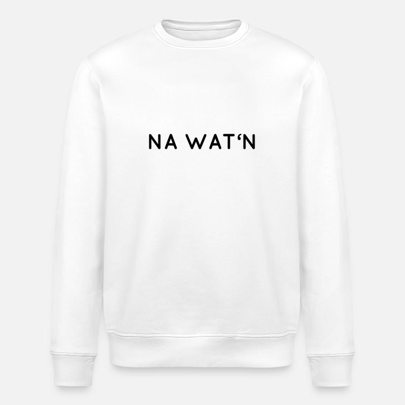 na wat'n - Stanley/Stella Unisex Bio-Sweatshirt ROLLER - Weiß