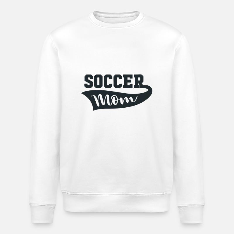 Soccer Mom - Stanley/Stella Unisex Bio-Sweatshirt ROLLER - Weiß