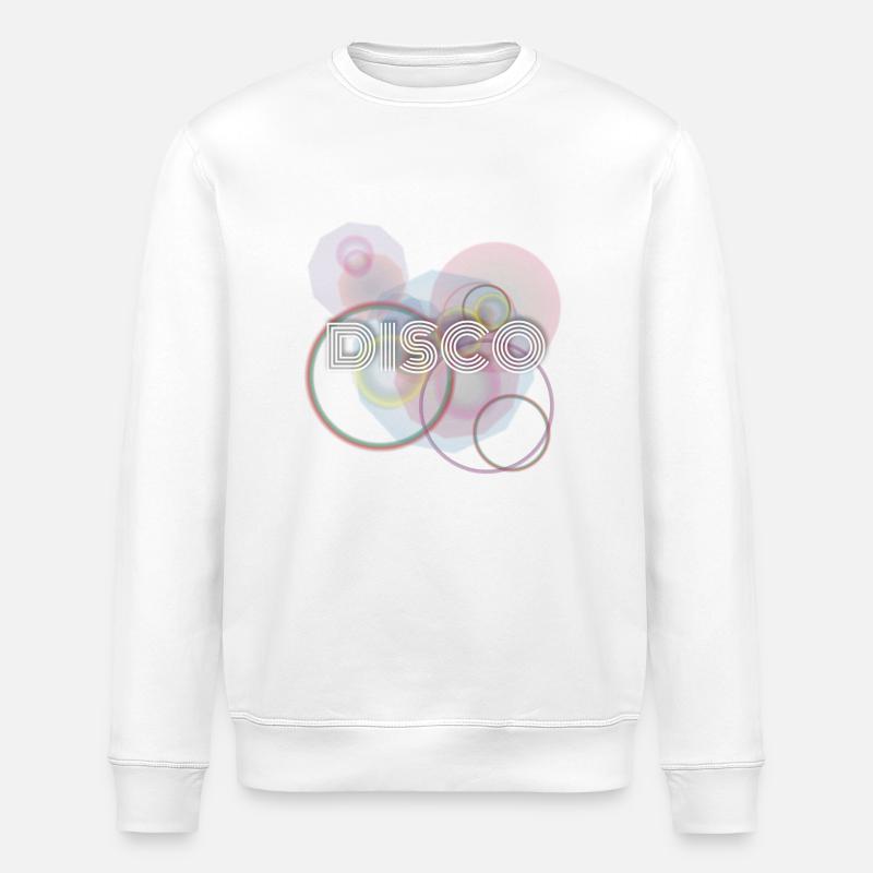 Disk - Stanley/Stella ROLLER Unisex Organic Sweatshirt - white