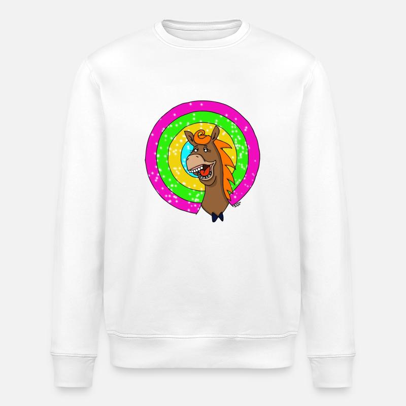 Weird Ida - Stanley/Stella Unisex Bio-Sweatshirt ROLLER - Weiß