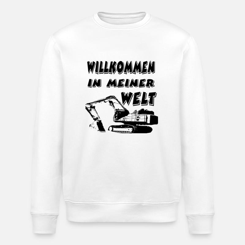 Bagger - Stanley/Stella Unisex Bio-Sweatshirt ROLLER - Weiß