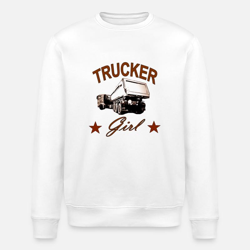 Truck - Stanley/Stella Unisex Bio-Sweatshirt ROLLER - Weiß