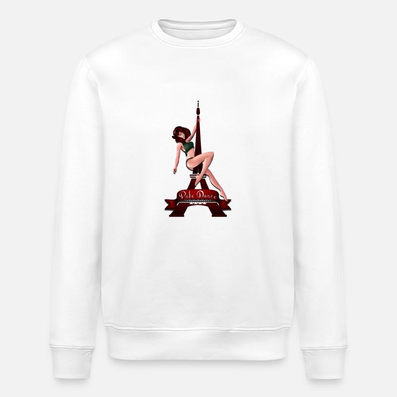 Marianne Pole Dance - Sweat bio ROLLER Stanley/Stella Unisexe - blanc