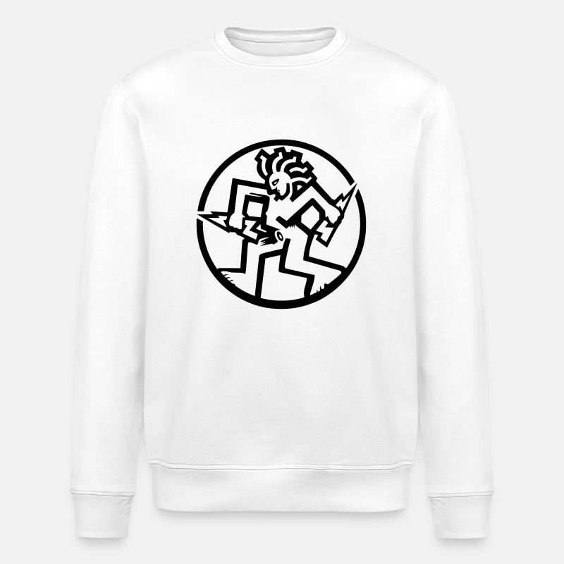 Fantazia Rund - Stanley/Stella Unisex Bio-Sweatshirt ROLLER - Weiß