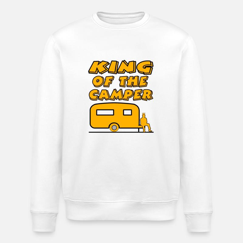 Camper - Stanley/Stella Unisex Bio-Sweatshirt ROLLER - Weiß