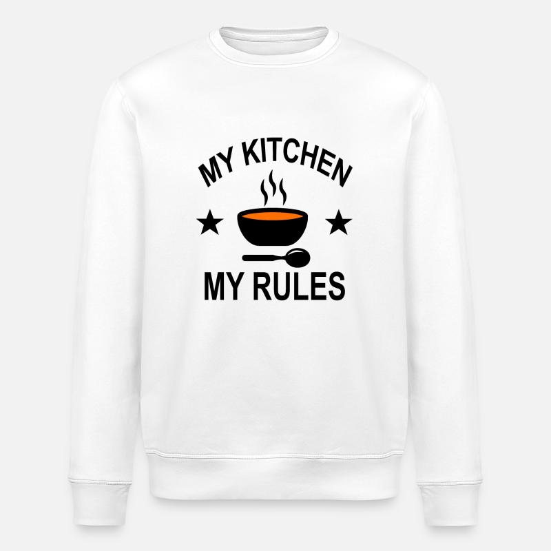 Cuisine - Sweat bio ROLLER Stanley/Stella Unisexe - blanc