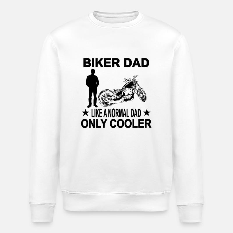Motorrad - Stanley/Stella Unisex Bio-Sweatshirt ROLLER - Weiß