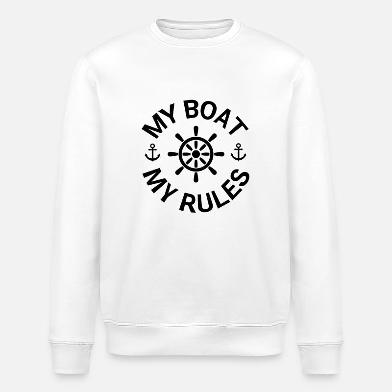 Bateau - Sweat bio ROLLER Stanley/Stella Unisexe - blanc