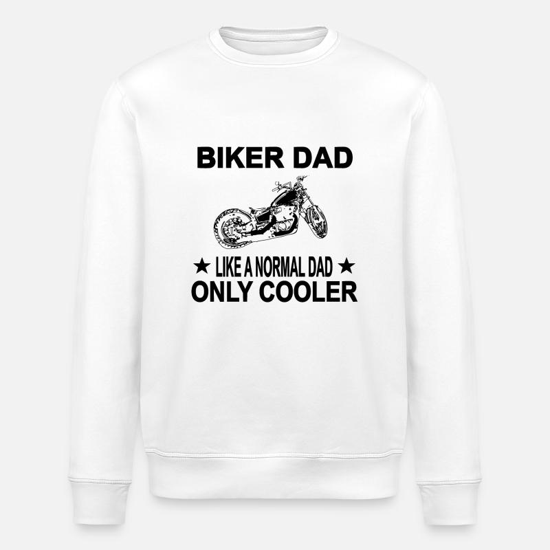 Motorrad - Stanley/Stella Unisex Bio-Sweatshirt ROLLER - Weiß