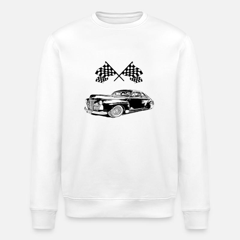 Car - Stanley/Stella ROLLER Unisex Organic Sweatshirt - white