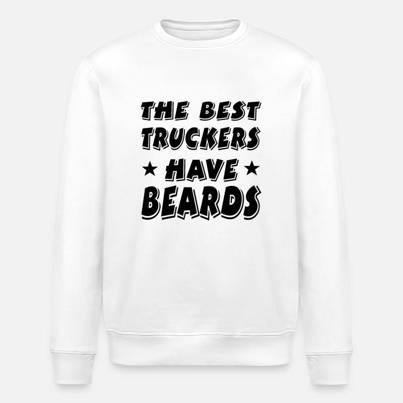 Barbe - Sweat bio ROLLER Stanley/Stella Unisexe - blanc