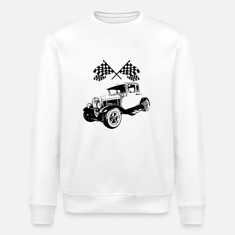 Auto - Stanley/Stella Unisex Bio-Sweatshirt ROLLER - Weiß