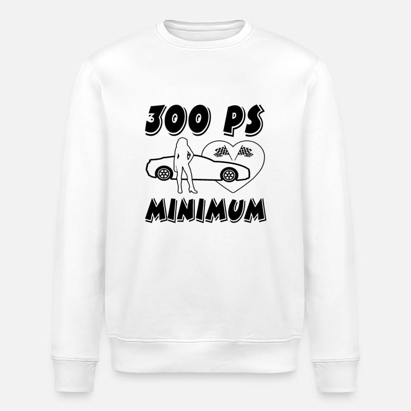 Auto - Stanley/Stella Unisex Bio-Sweatshirt ROLLER - Weiß