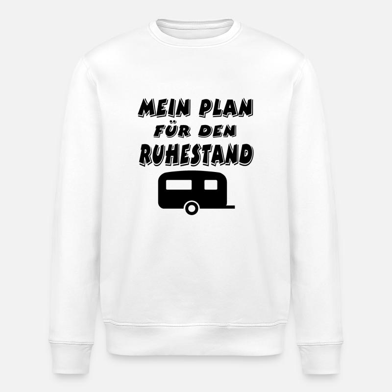 Camping - Stanley/Stella Unisex Bio-Sweatshirt ROLLER - Weiß