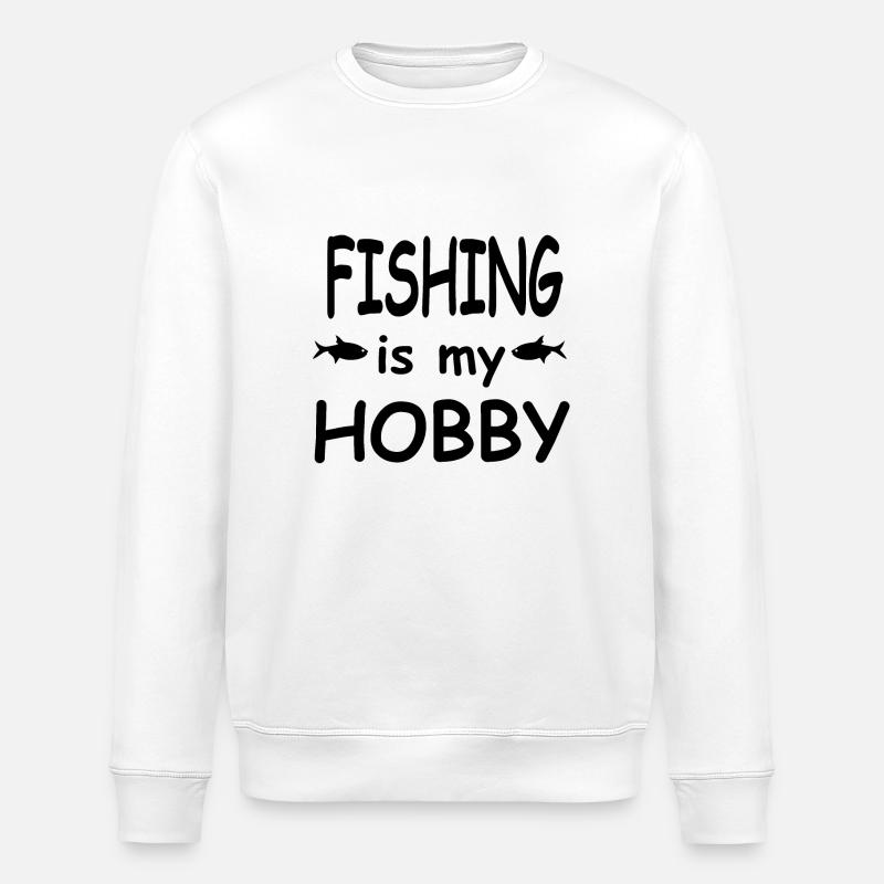 Pêche - Sweat bio ROLLER Stanley/Stella Unisexe - blanc