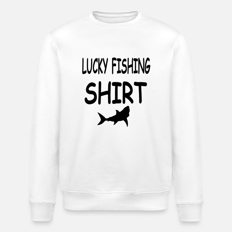 Pêche - Sweat bio ROLLER Stanley/Stella Unisexe - blanc