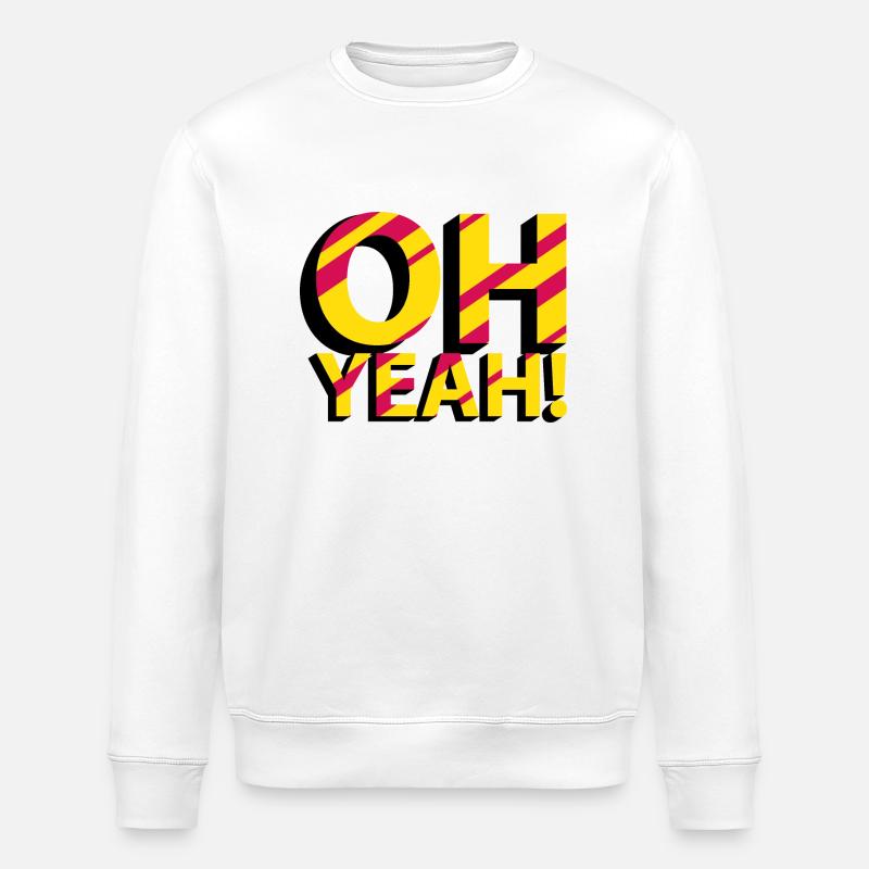 OH OUI! - Sweat bio ROLLER Stanley/Stella Unisexe - blanc