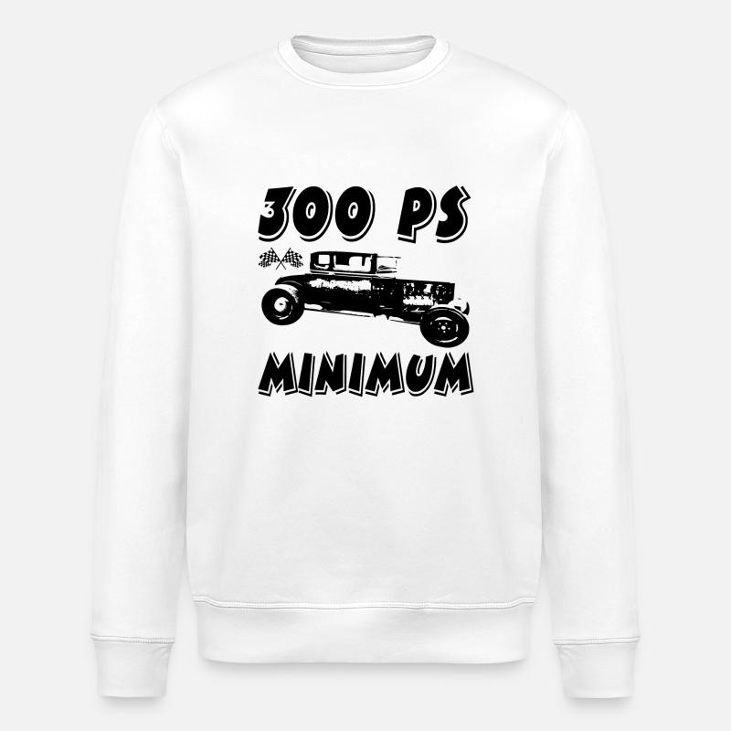 Auto - Stanley/Stella Unisex Bio-Sweatshirt ROLLER - Weiß