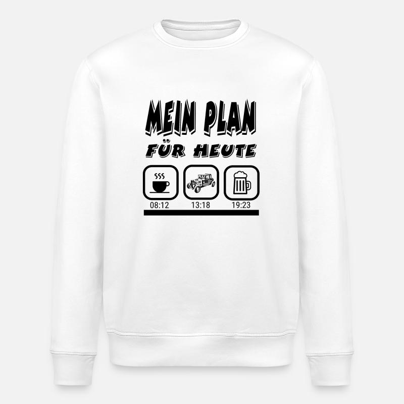 Auto - Stanley/Stella Unisex Bio-Sweatshirt ROLLER - Weiß