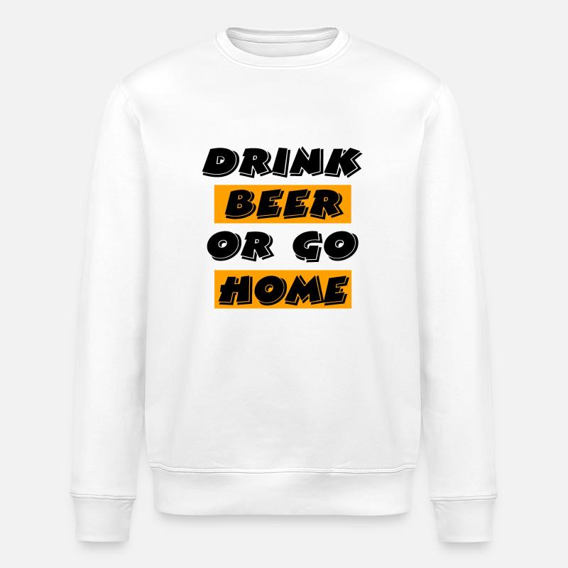 Bier - Stanley/Stella Unisex Bio-Sweatshirt ROLLER - Weiß