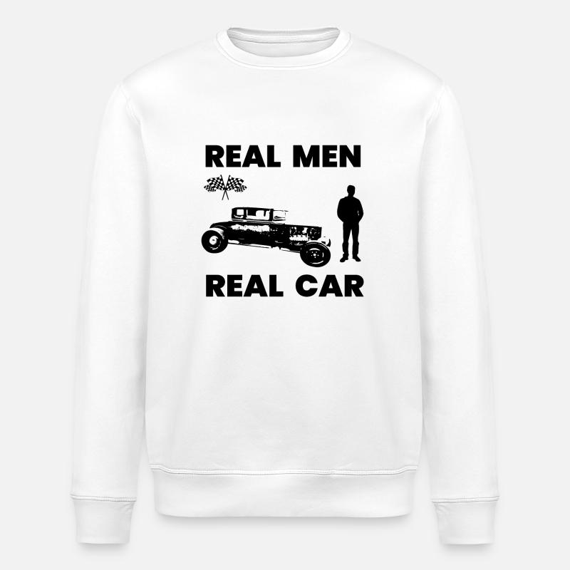 Car - Stanley/Stella ROLLER Unisex Organic Sweatshirt - white