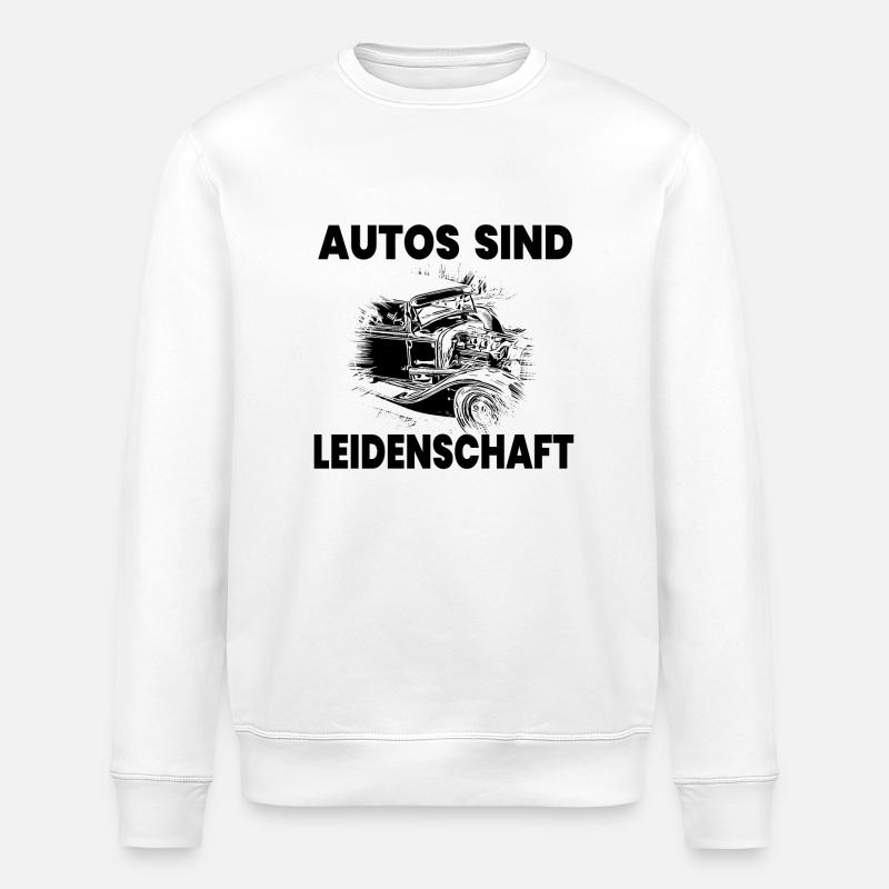 Auto - Stanley/Stella Unisex Bio-Sweatshirt ROLLER - Weiß