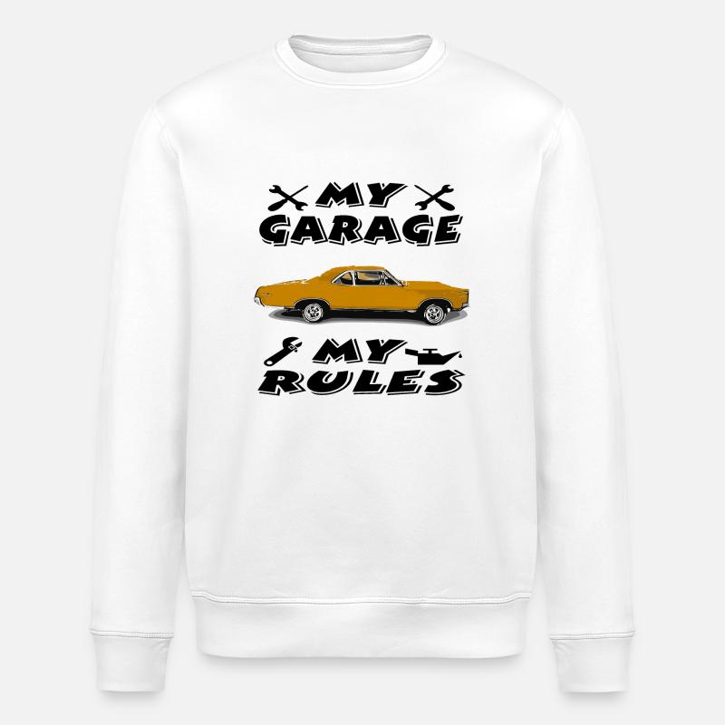 Auto - Stanley/Stella Unisex Bio-Sweatshirt ROLLER - Weiß