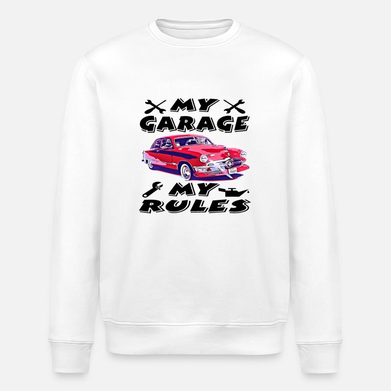 Auto - Stanley/Stella Unisex Bio-Sweatshirt ROLLER - Weiß