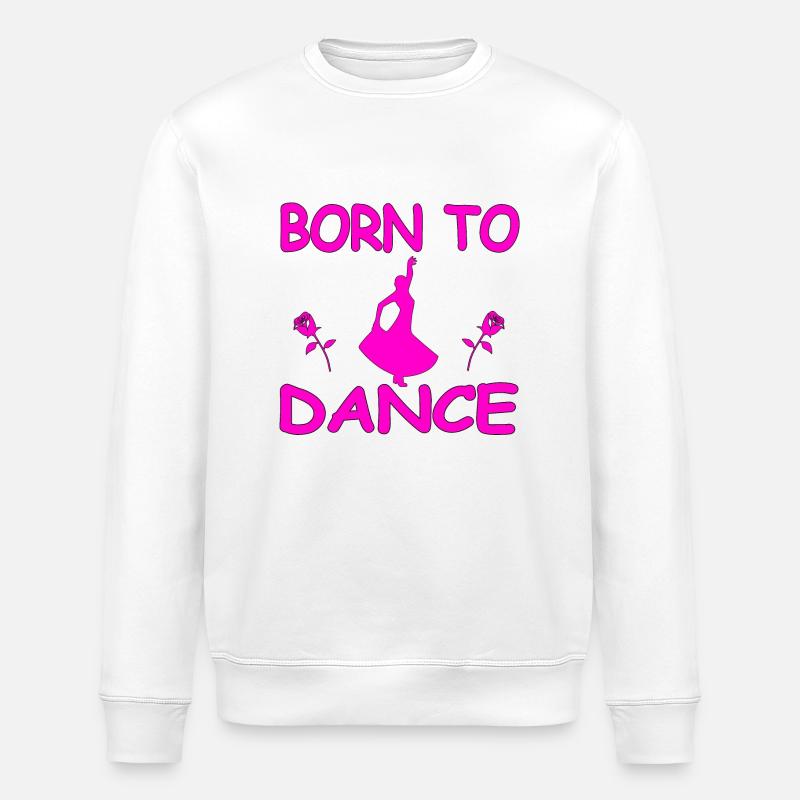 Danser - Sweat bio ROLLER Stanley/Stella Unisexe - blanc