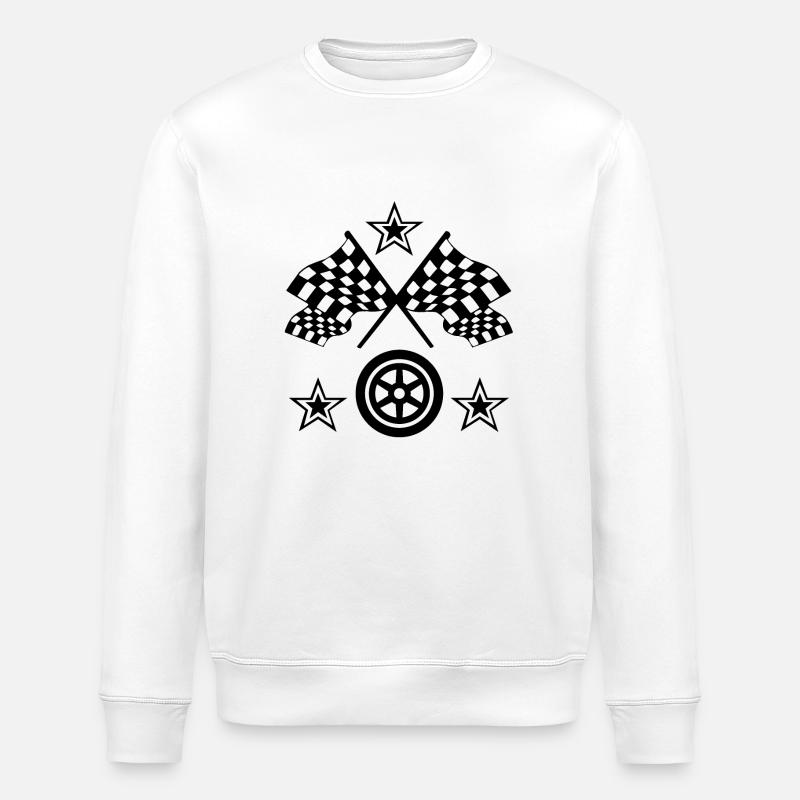 Auto - Stanley/Stella Unisex Bio-Sweatshirt ROLLER - Weiß