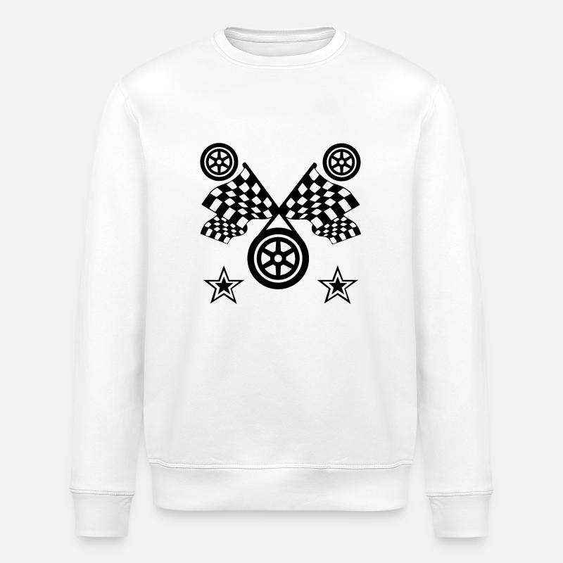 Auto - Stanley/Stella Unisex Bio-Sweatshirt ROLLER - Weiß