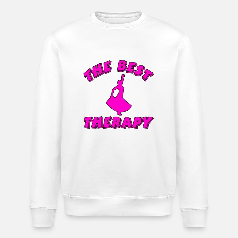 Danser - Sweat bio ROLLER Stanley/Stella Unisexe - blanc