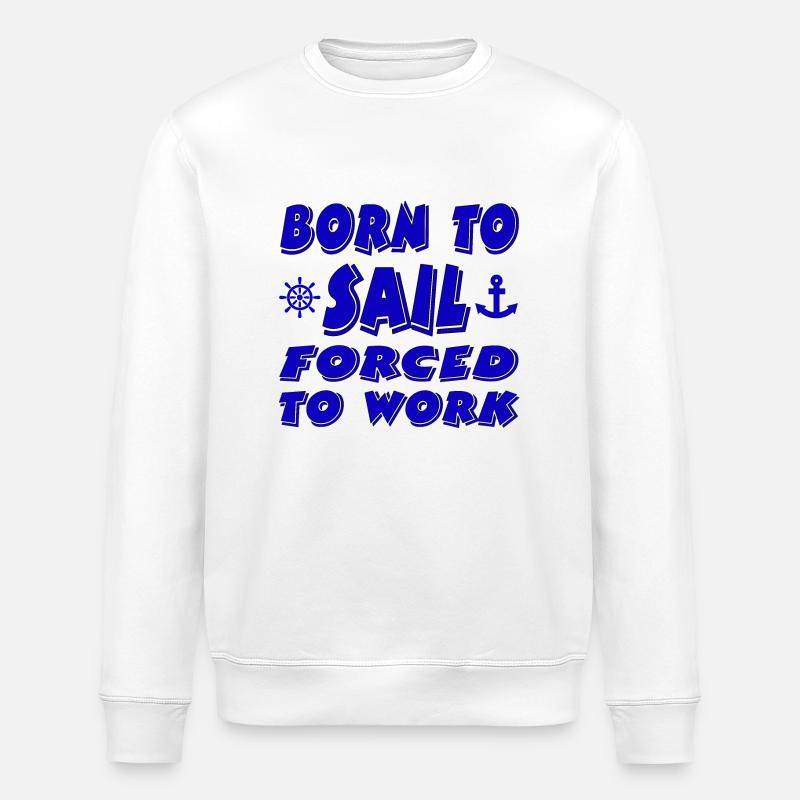 Segeln - Stanley/Stella Unisex Bio-Sweatshirt ROLLER - Weiß
