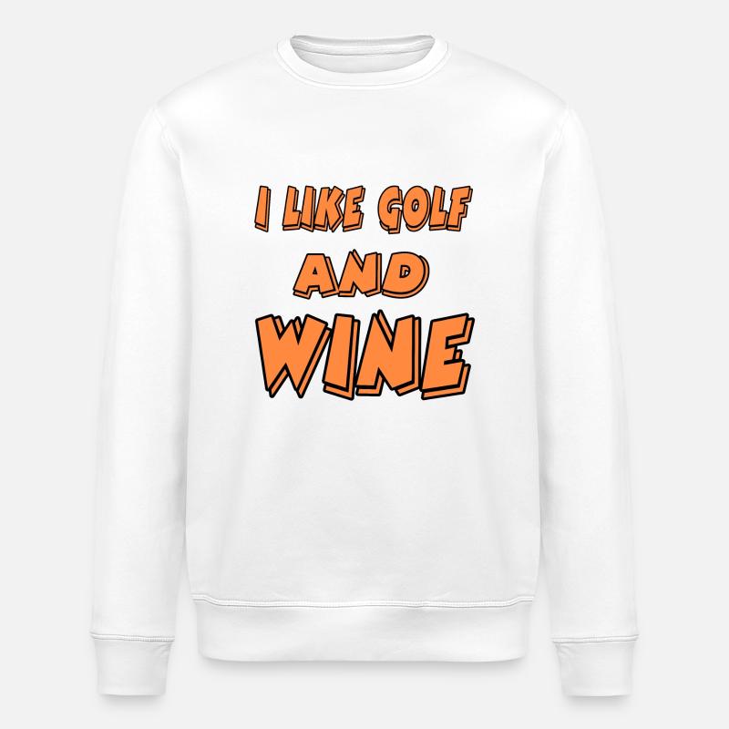 Golfe - Sweat bio ROLLER Stanley/Stella Unisexe - blanc