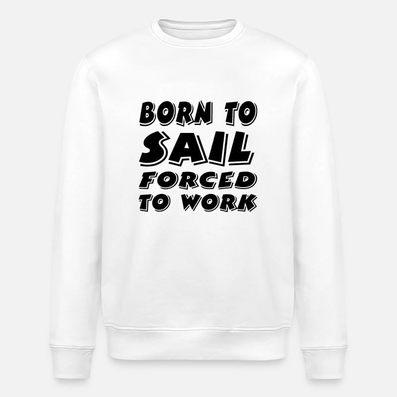 Voile - Sweat bio ROLLER Stanley/Stella Unisexe - blanc