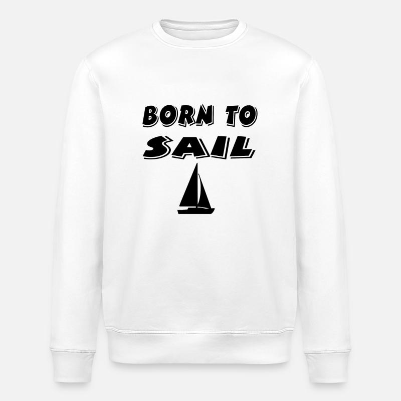 Sail - Stanley/Stella ROLLER Unisex Organic Sweatshirt - white
