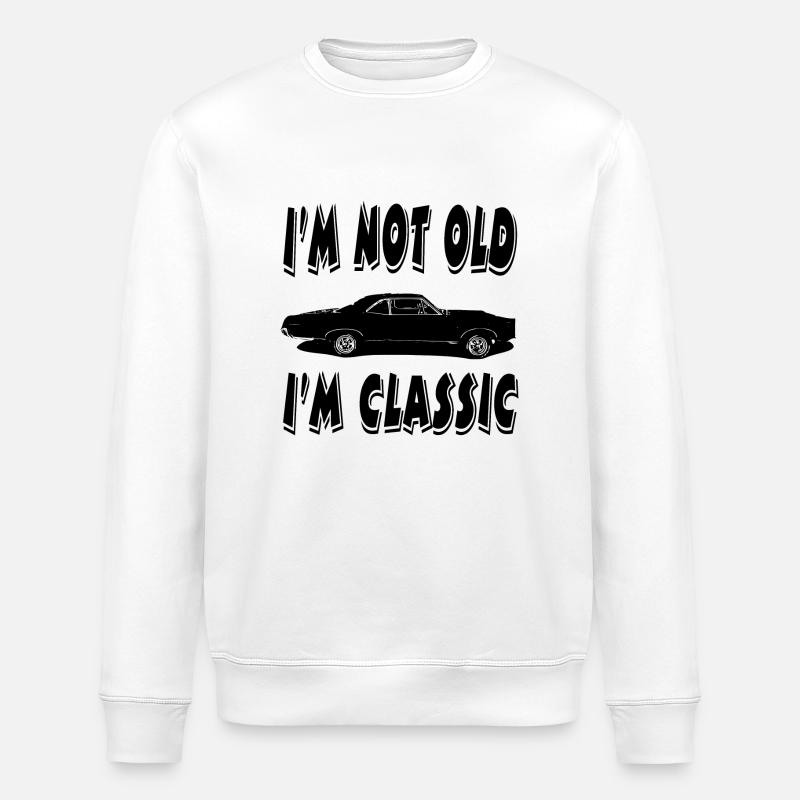 Car - Stanley/Stella ROLLER Unisex Organic Sweatshirt - white