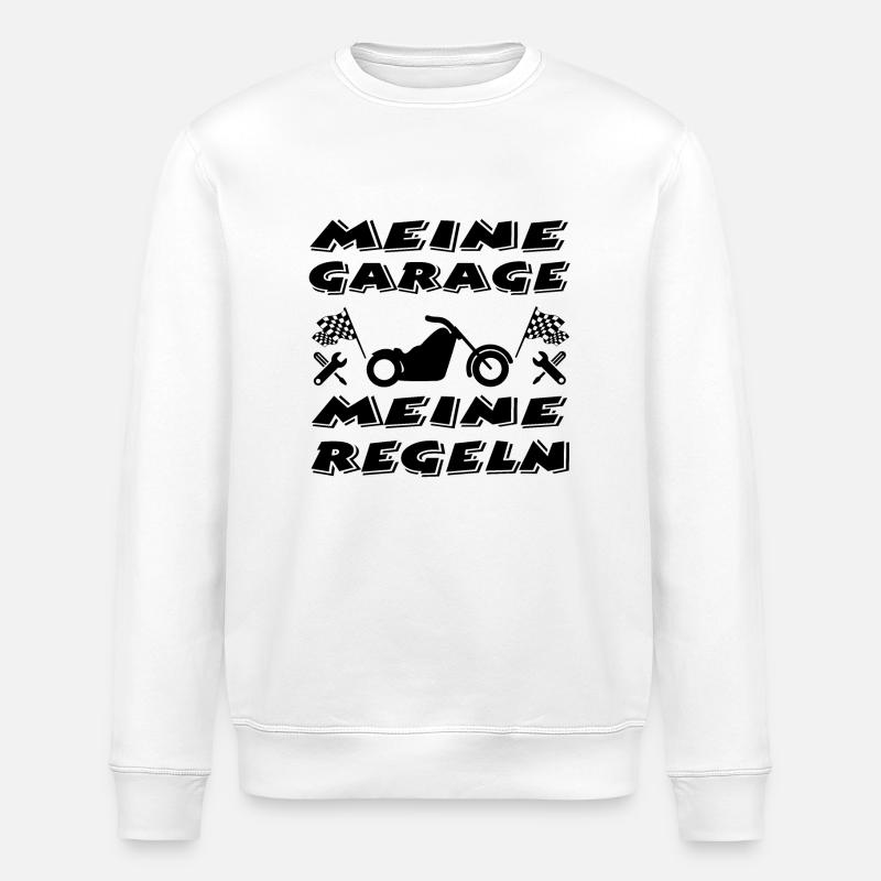 Garage - Stanley/Stella Unisex Bio-Sweatshirt ROLLER - Weiß