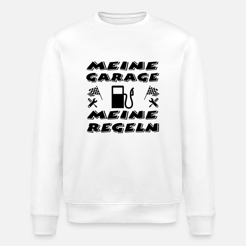Garage - Stanley/Stella Unisex Bio-Sweatshirt ROLLER - Weiß