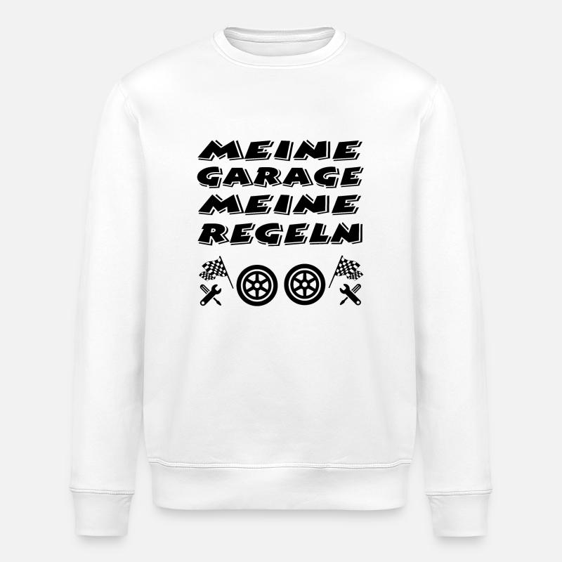 Garage - Stanley/Stella Unisex Bio-Sweatshirt ROLLER - Weiß